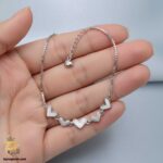 دستبند نقره زنانه زیبا مدل DSW D57