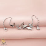 دستبند نقره زنانه شیک مدل DSW D61