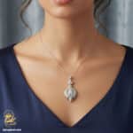 گردنبند نقره زنانه خاص مدل ZSW Z47