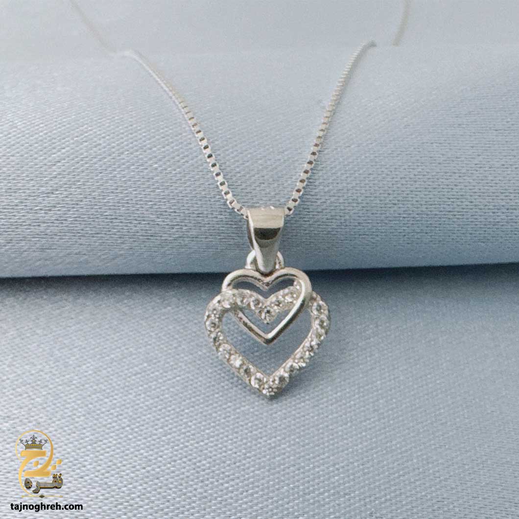 women-silver-necklace-sw-z60 گردنبند نقره زنانه ظریف مدل ZSW Z60