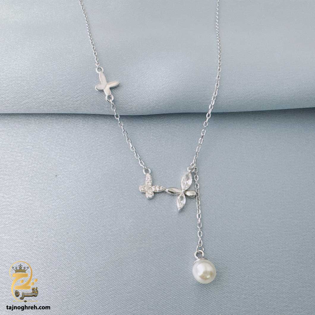 women-silver-necklace-sw-z63 گردنبند نقره زنانه خاص مدل ZSW Z63