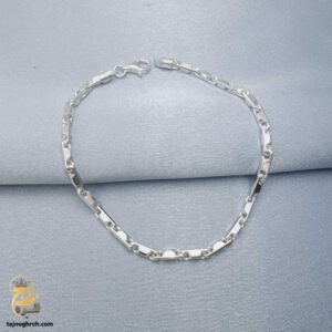 دستبند نقره مردانه ایتالیایی مدل BSM B92