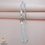 دستبند نقره ظریف پسرانه مدل BSM B95