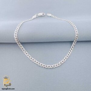 دستبند نقره ظریف مردانه مدل BSM B95