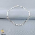 دستبند نقره کارتیه مردانه مدل BSM B97