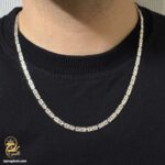 زنجیر نقره مردانه مدل NSM N58