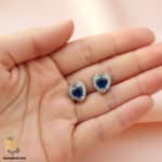 گوشواره نقره زنانه مدل ESW E82