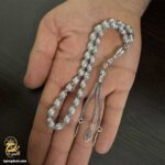 تسبیح نقره ترکی مدل MST T26