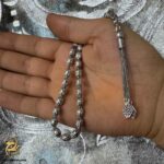 تسبیح نقره مردانه مدل MST T26