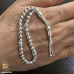 تسبیح نقره ترکیه مدل MST T27