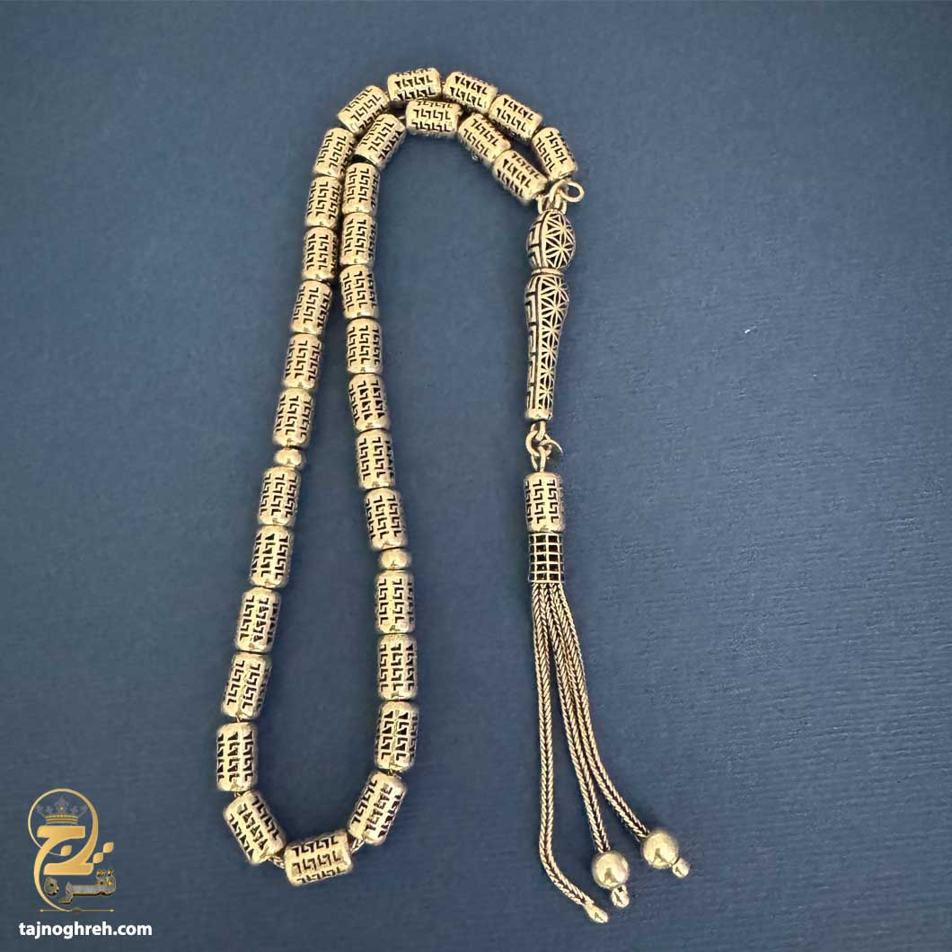 silver-rosary-mst-t29-1-0 تسبیح نقره مدل MST T29