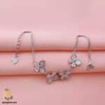 دستبند زیبا زنانه نقره مدل DSW D62