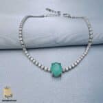 دستبند نقره تنیسی زنانه مدل DSW D63
