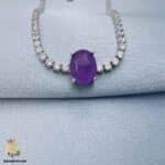 دستبند تنیسی زنانه نقره مدل DSW D63