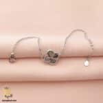 دستبند جدید نقره دخترانه مدل DSW D65