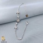 دستبند زیبا زنانه نقره مدل DSW D68
