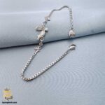 دستبند نقره جدید دخترانه مدل DSW D69