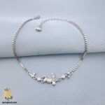 دستبند نقره دخترانه جدید مدل DSW D69