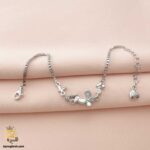 دستبند جدید دخترانه نقره مدل DSW D69