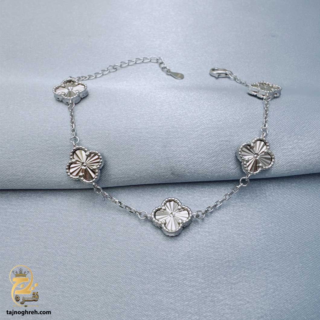 women-silver-bracelet-dsw-d71 دستبند نقره ونکلیف زنانه مدل DSW D71