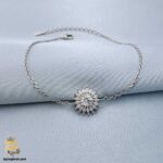 دستبند نقره زنجیری زنانه مدل DSW D73