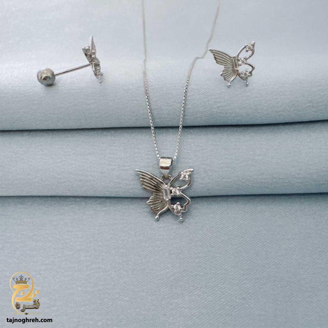 half-set-silver-nsw-n18 نیم ست نقره ظریف مدل NSW N18