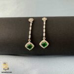 گوشواره نقره آویز زنانه مدل ESW E101