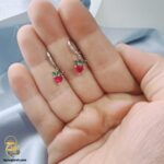 گوشواره نقره دخترانه شیک مدل ESW E93