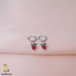 گوشواره نقره زنانه شیک مدل ESW E93