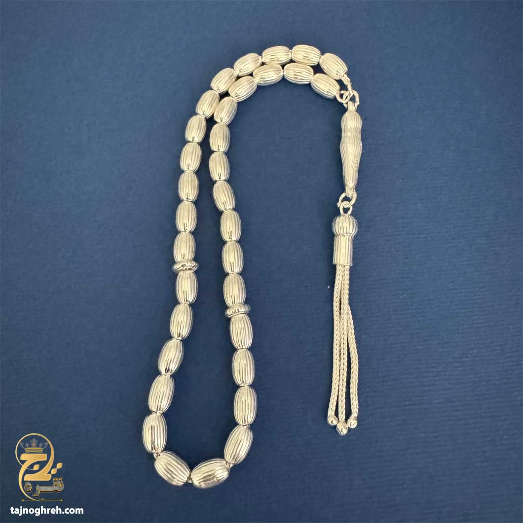 silver-rosary-mst-t33 تسبیح نقره کوچک مدل MST T33