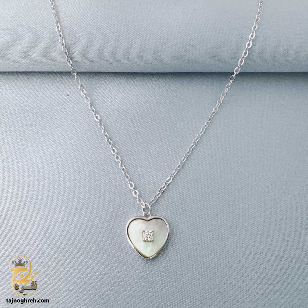 women-silver-necklace-sw-z66 گردنبند نقره دخترانه مدل ZSW Z66