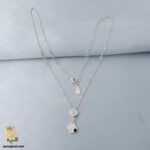 گردنبند نقره زنانه طرح ونکلیف جدید مدل ZSW Z70 IMAGE1