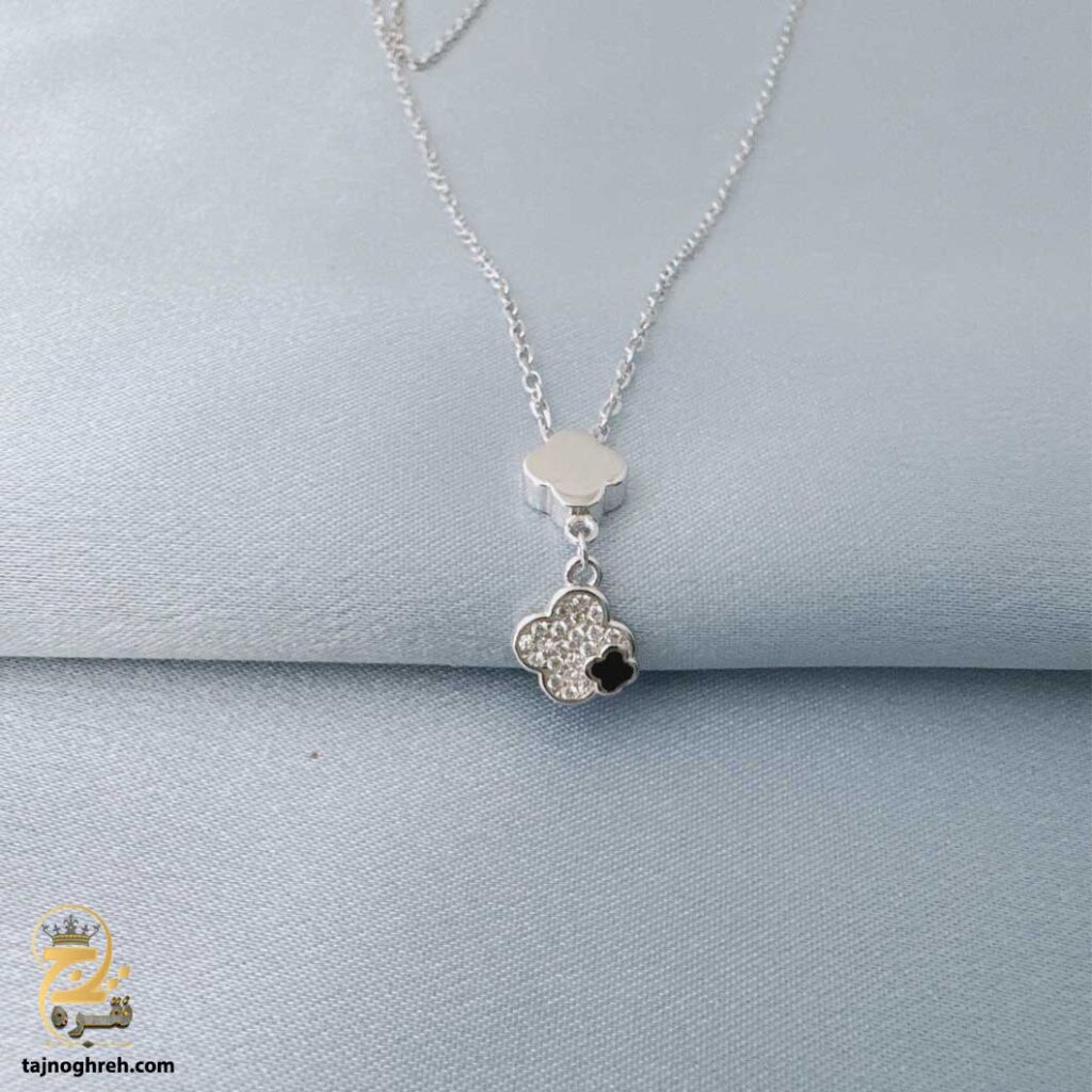 گردنبند نقره زنانه طرح ونکلیف جدید مدل ZSW Z70