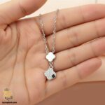 گردنبند نقره زنانه طرح ونکلیف جدید مدل ZSW Z70 IMAGE4