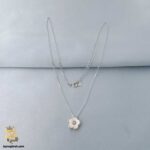 گردنبند نقره دخترانه ونکلیف صدفی مدل ZSW Z71