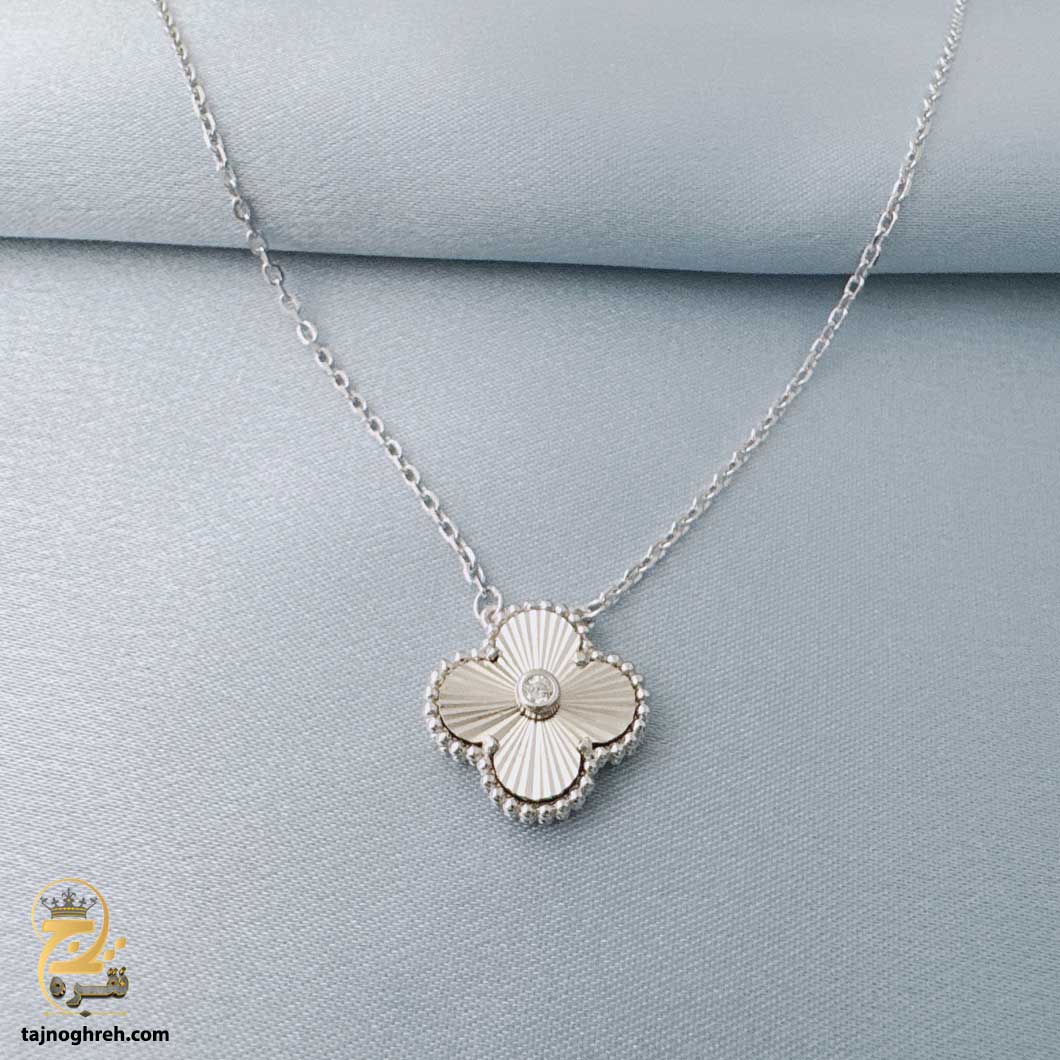 women-silver-necklace-sw-z72 گردنبند نقره ونکلیف مدل ZSW Z72