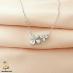 گردنبند نقره زنانه طرح جواهری گل مدل ZSW Z74 IMAGE2