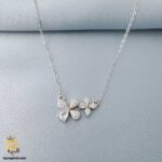 گردنبند نقره زنانه طرح جواهری گل مدل ZSW Z74