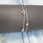دستبند زنجیری زنانه مدل DSW D81