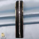 دستبند نقره پلاک دار شنل مدل BSM B100
