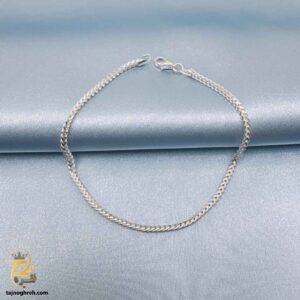 دستبند نقره مردانه ایتالیایی مدل BSM B101