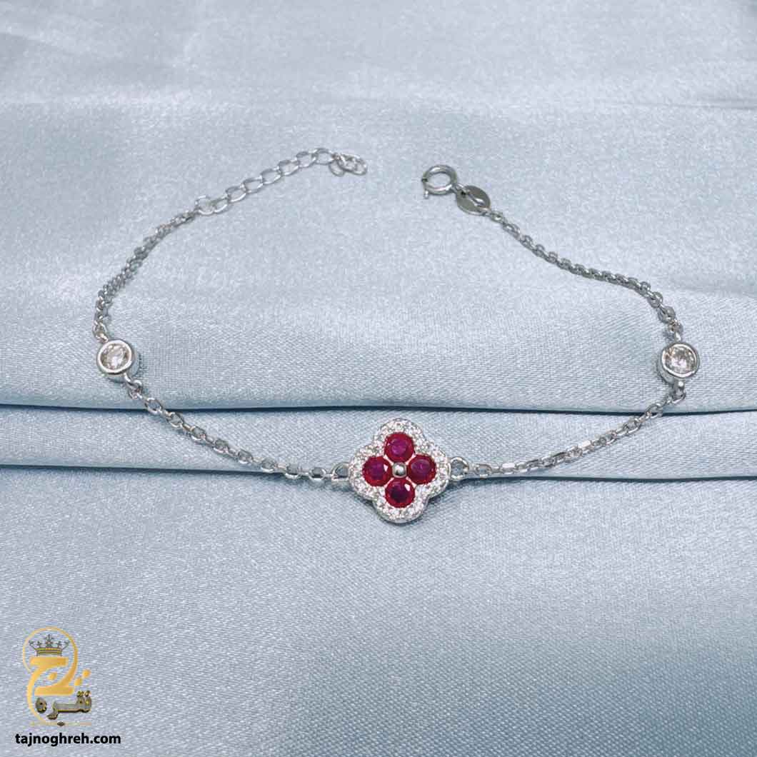 vancliffe-women-bracelet-dsw-d76-1 دستبند نقره ونکلیف زنانه مدل DSW D76