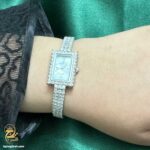 ساعت نقره زنانه مجلسی جواهری مدل WS W11 IMAGE4