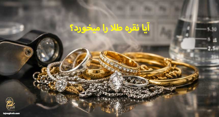 آیا نقره طلا را میخورد