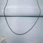 زنجیر نقره مردانه ظریف مدل NSM N63