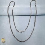 زنجیر نقره اسپرت مردانه مدل NSM N64