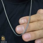 زنجیر نقره مردانه بیزمارک مدل NSM N64