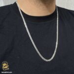 زنجیر نقره مردانه ایتالیایی کارتیه مدل NSM N65