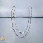 زنجیر نقره مردانه مدل NSM N67