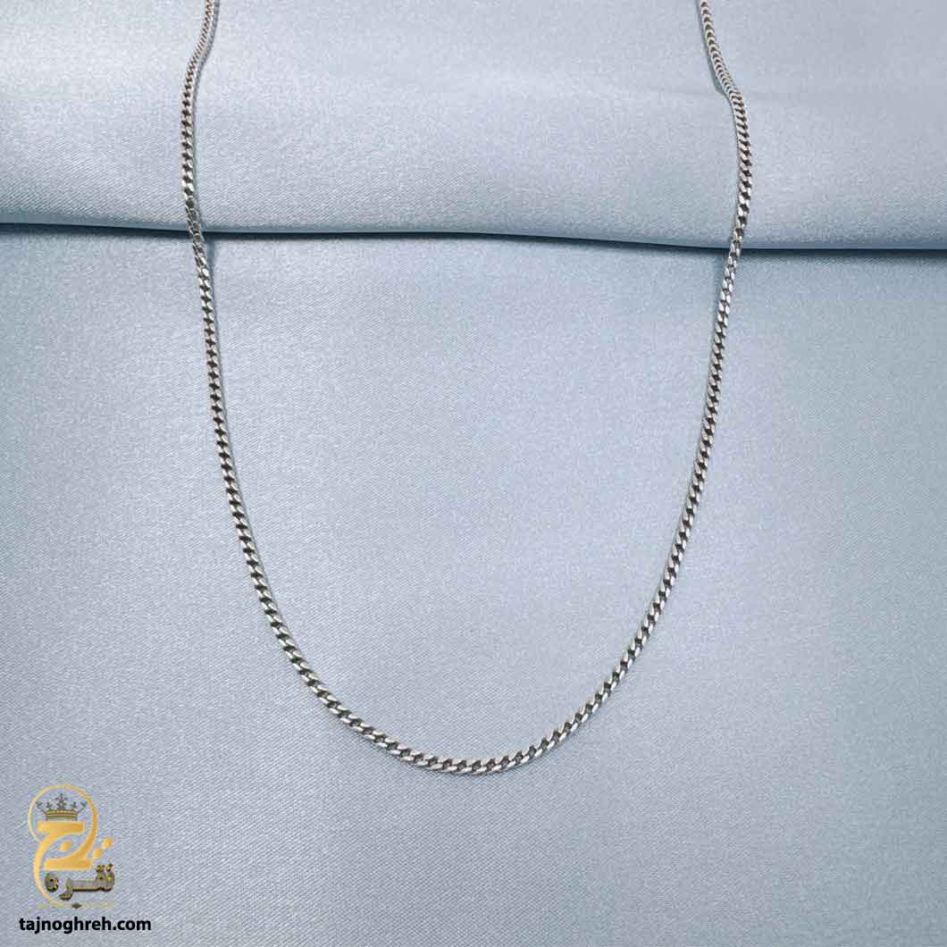 men-silver-chain-nsm-n67 زنجیره نقره مردانه مدل NSM N67
